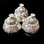 রুপার সিদুরের কৌটা / Silver Sidurer Kouta